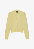Deep V-neck cardigan - 0