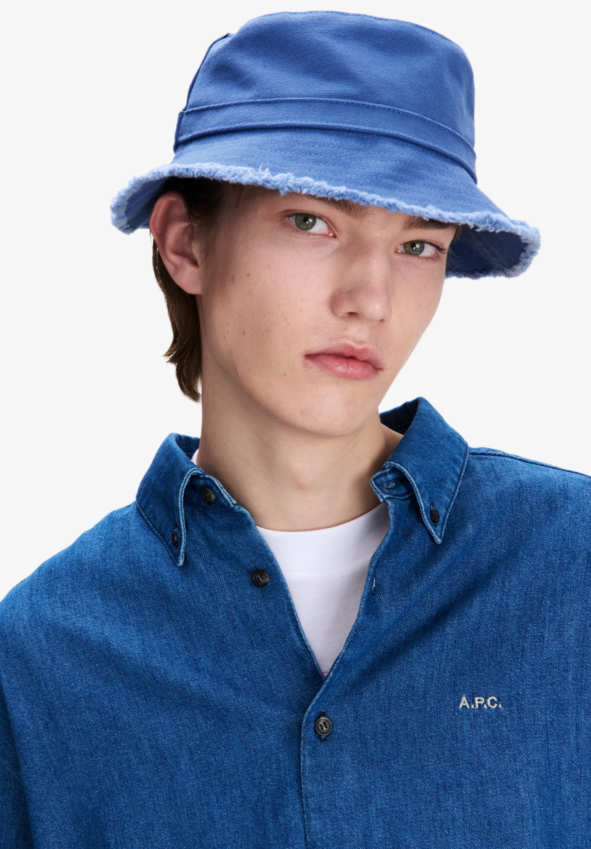 Frayed Bucket Hat - 1