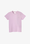Pale pink T-shirt with A.P.C. Rue Madame logo - 0