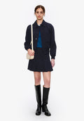 Jacket with raglan sleeves - 1