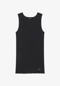 Fitted Lisle thread tank top - 0
