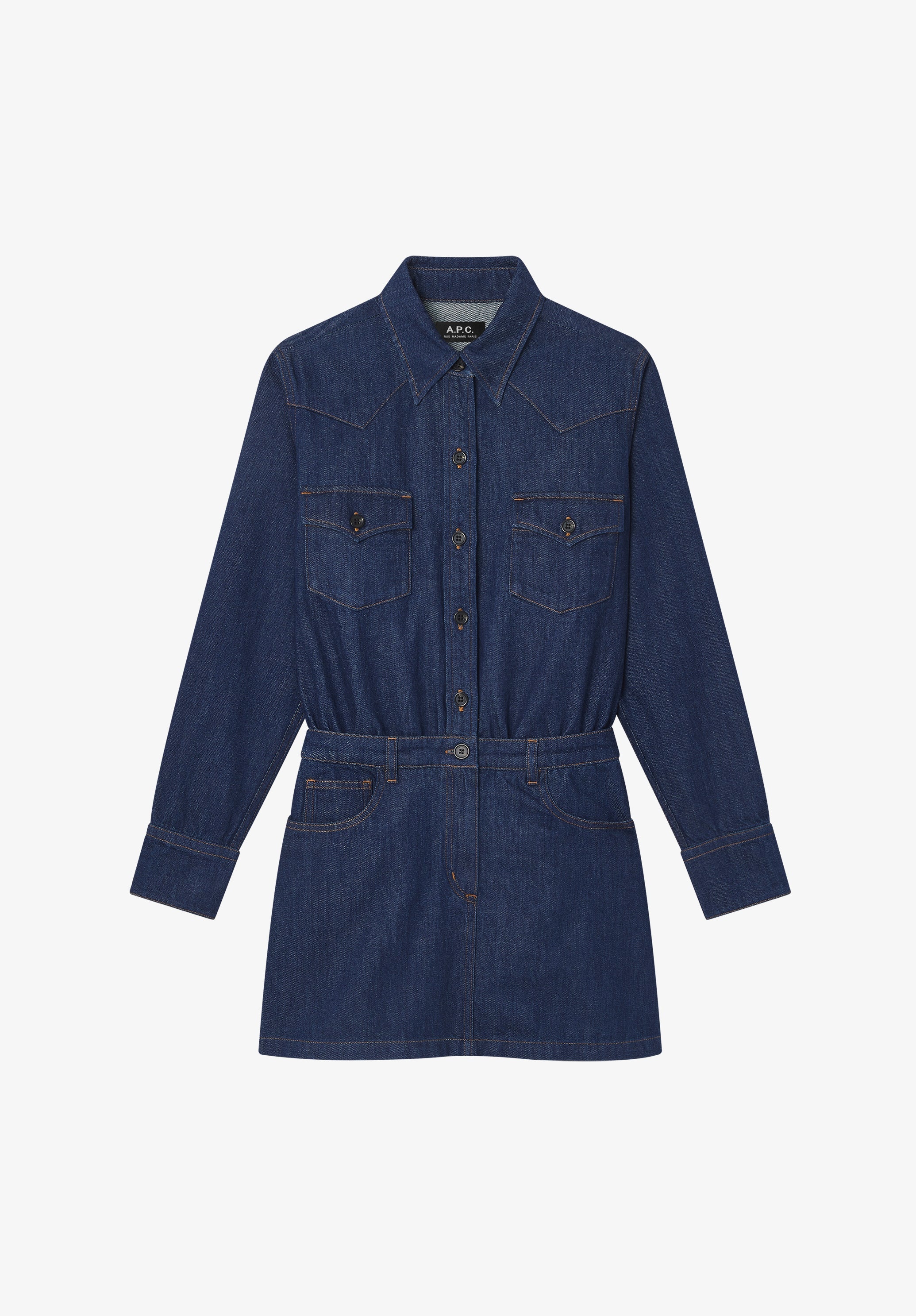 Western shirt-dress - 0