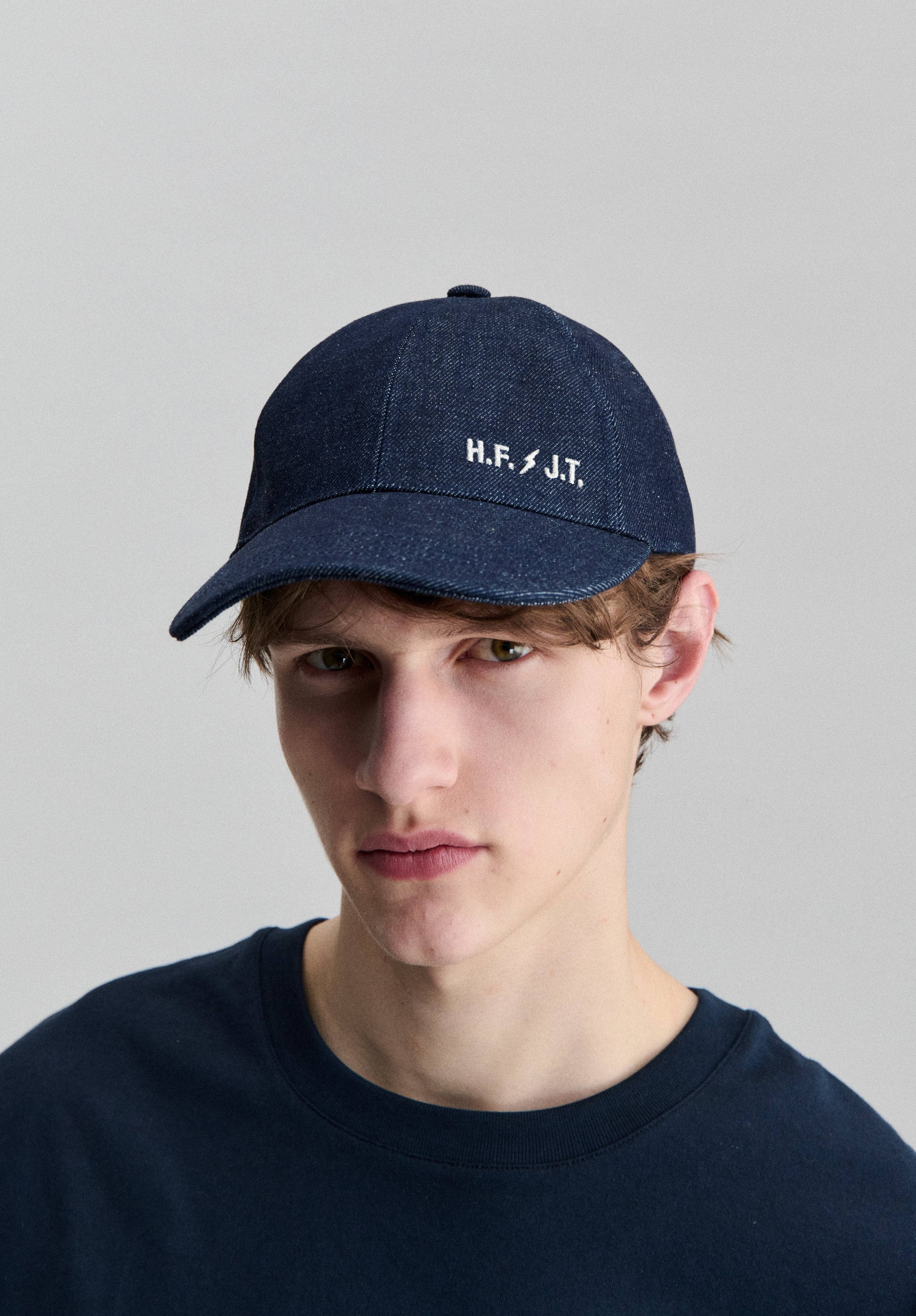 Denim cap