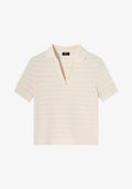 Livia Cropped Polo Shirt - 0