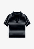 Livia Cropped Polo Shirt - 0