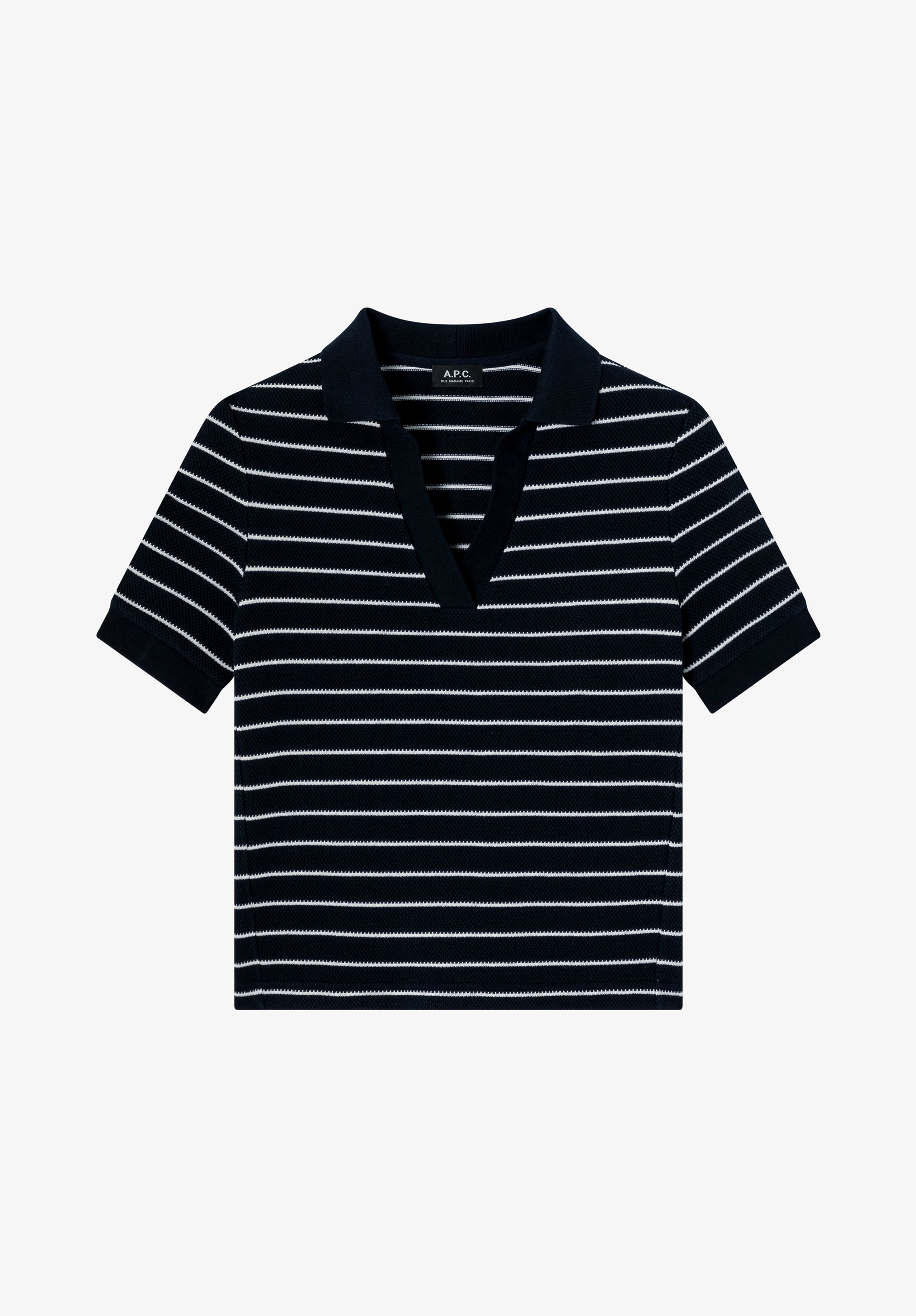 Livia Cropped Polo Shirt - 0