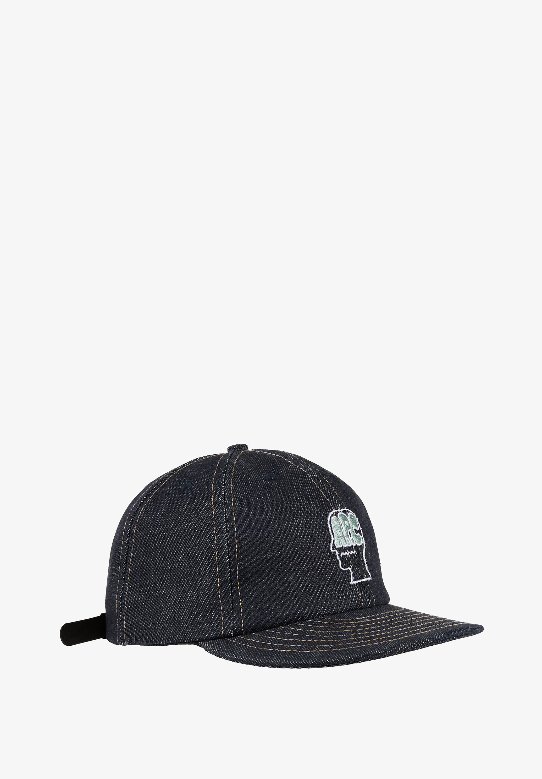 A.P.C. x Brain Dead Denim 6-panel cap - 0