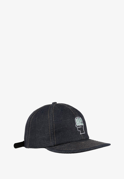 A.P.C. x Brain Dead Denim 6-panel cap - 0