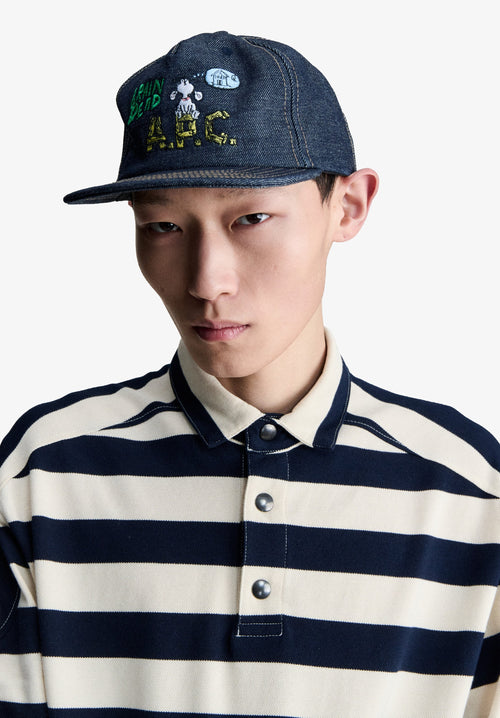 A.P.C. x Brain Dead Denim 6-panel cap - 1