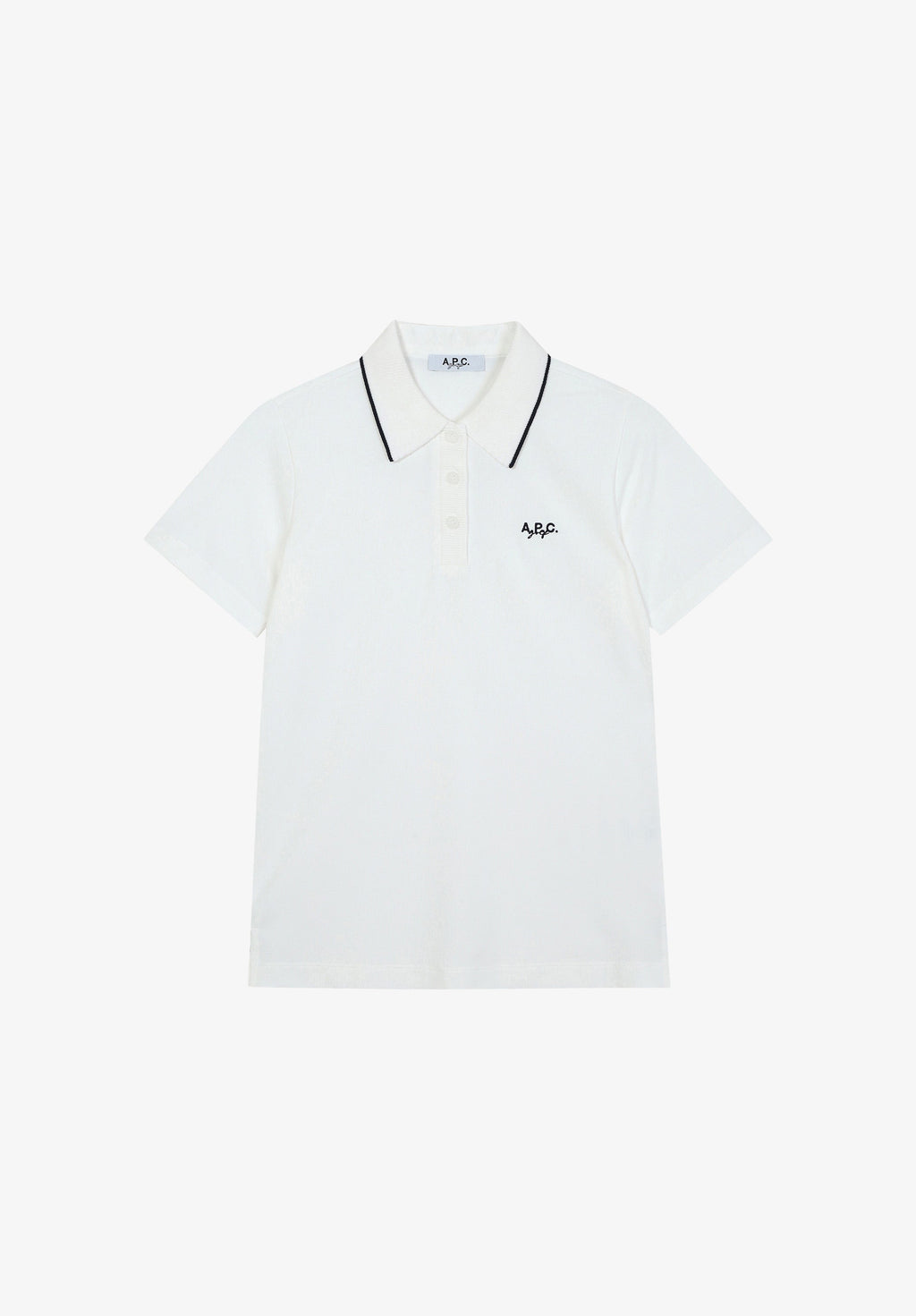 A.P.C. Golf logo polo shirt - 0