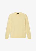 Loose-fit light yellow sweater - 0