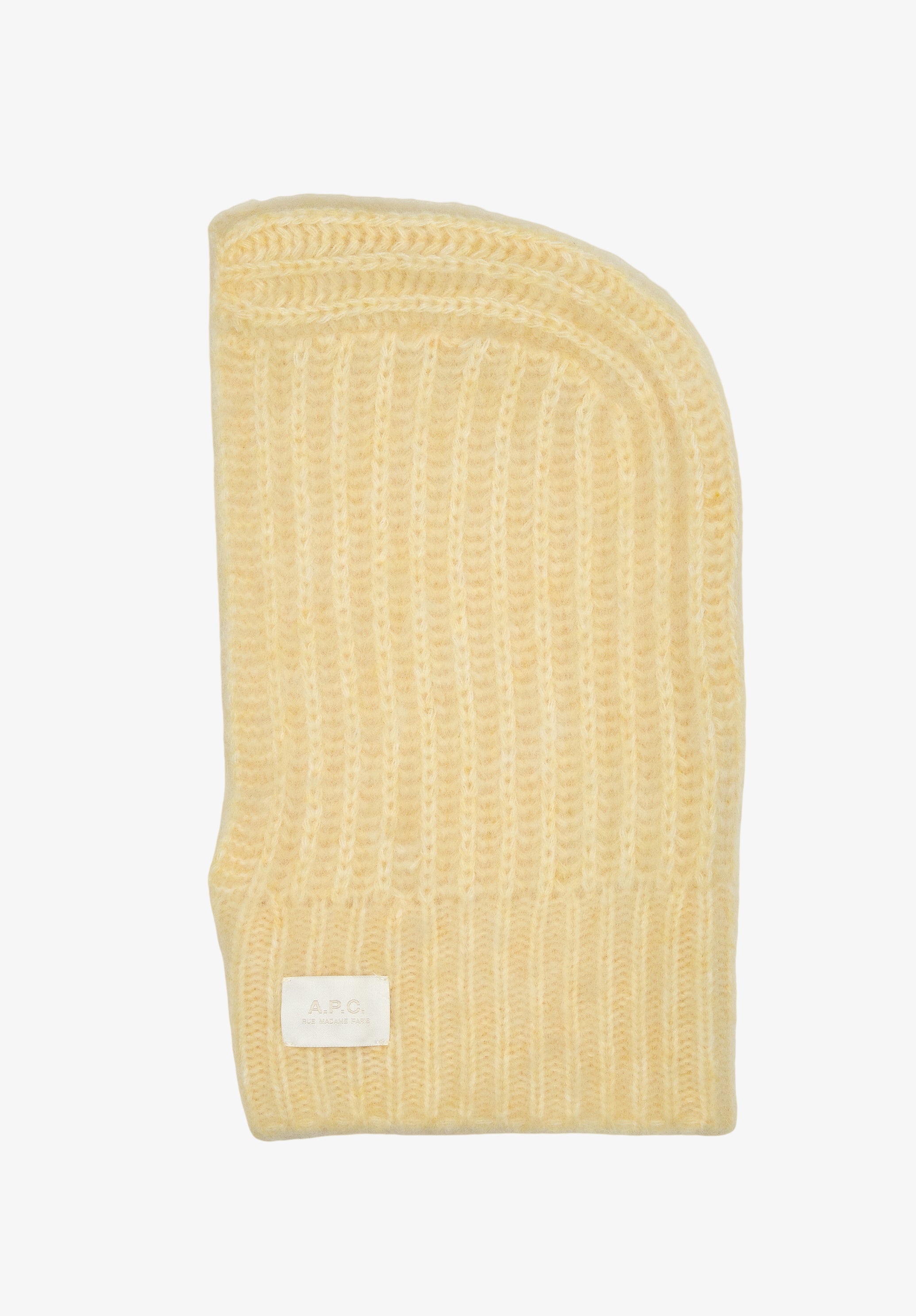 Alpaca-wool blend balaclava - 0