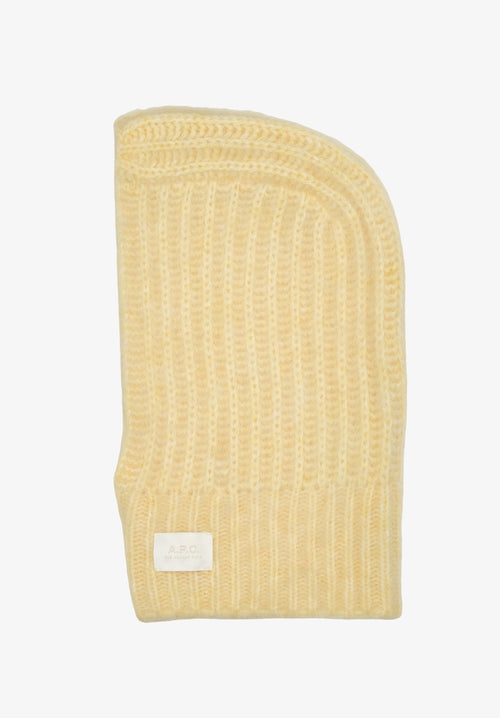 Alpaca-wool blend balaclava - 0